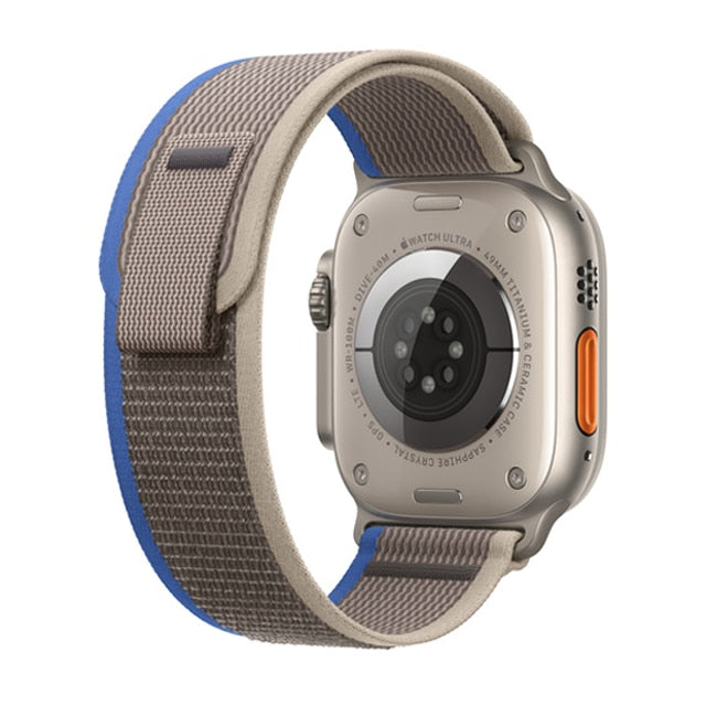 Pulseira Nylon Material Premium à Prova Dágua para Smartwatch Apple