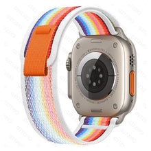 Carregar imagem no visualizador da galeria, Pulseira Nylon Material Premium à Prova Dágua para Smartwatch Apple

