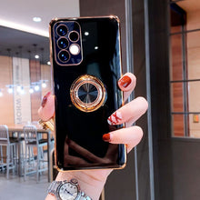 Carregar imagem no visualizador da galeria, Capa 2x1 Luxo com Anel Suporte de Segurança para Samsung
