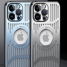 Carregar imagem no visualizador da galeria, Capa Premium Metal Respirável Anti Umidade para iPhone
