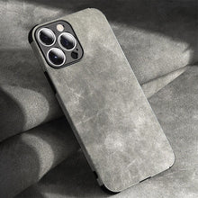 Carregar imagem no visualizador da galeria, Capa Luxo Vintage Couro Ecológico Para iPhone Todos os Modelos
